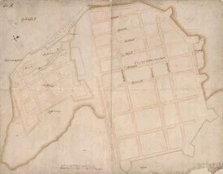 Grundriss von Christiania und Aggershuus